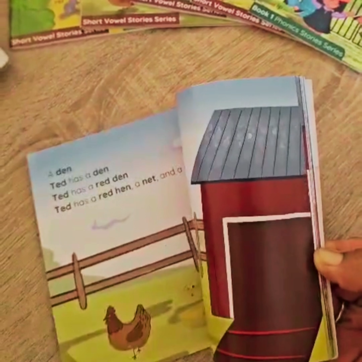 Storybook: Ten and the Hen (short vowel 'e') - Budget-Friendly Misprint Stock
