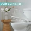 Commode seat cover for bathroom simple and hydraulic and ifo. 