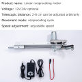 Linear Actuator Motor 12V DC Reduction Gear Motor Reciprocating Cycle Linear Mini Telescopic Linear Actuator Adjustable Stroke. 