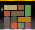 Sterling Gold-Golden paint for walls and ceiling-Texture coating. 