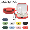 For Redmi Buds 6 Active Case Wireless Headset Silicone Cases For Xiaomi Redmi Buds 6 Active buds6 active Cover Protective Sleeve.