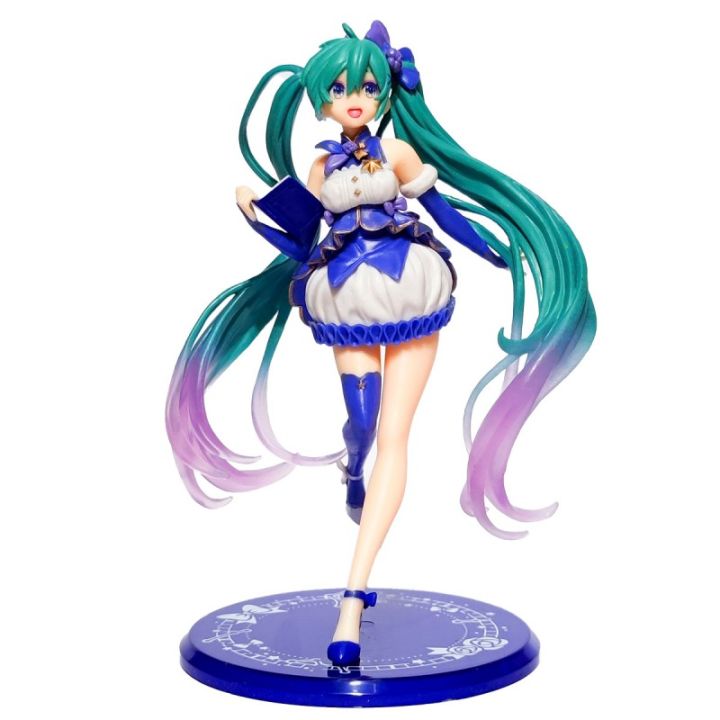 New Anime Hatsune Miku Virtual Singer Manga Figurines beautiful Kawaii