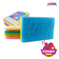 Non-Scratch Scouring Pad (Set of 10) – Durable & Gentle Cleaning. 