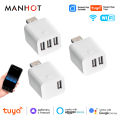 Tuya WiFi Smart USB Hub USB Micro Adapter 5V WiFi Mini USB Power Adapter APP Remote Control Voice Control For Alexa Google Home. 