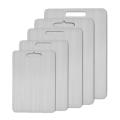 Titanium Cutting Boards for Kitchen Double-Sided Chopping Board Food Grade Cutting Mat Serving Tray Fruit Meat Chopping Board. 