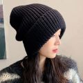 Winter Casual Warm Hats Solid Color Hip Hop Unisex Female Beanie Caps Fashion Cute Knitted Beanies Bonnet Caps. 