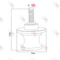 For Suzuki Gsxr 1000 750 600 K1 K2 K3 K4 K5 K6 K7-K11, M8 Support Screws, Aluminum Accessories, Swing Arm Reels for Motorcycle.
