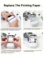 Makrlife P50 Thermal Label Printer Business Label Maker Custom Sticker Printing Machine For Home Use, DIY Stickers, Commercial. 