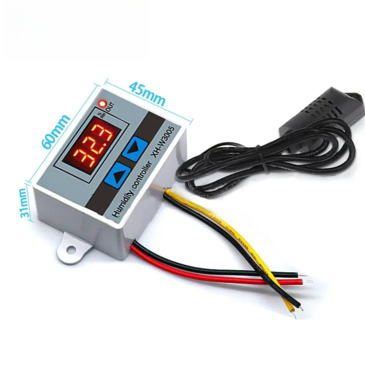 XH-W3005%20AC110V-220V%20DC12V%20Digital%20Humidity%20Controller%20Instrument%20Humidity%20Control%20Switch%20Hygrostat%20Hygrometer%20Humidity%20Sensor%20-%20Image%203