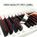 Ombre Green Red Brown Blue Purple Color Eyelash Extension Individual Faux Mink Eyelashes Gradient False Lashes for Makeup Tool. 