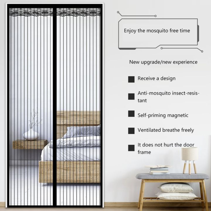 100x210CM%20Magnetic%20Door%20Curtain%20Net%20Door%20Anti%20Mosquito%20Insect%20Fly%20Bug%20Curtains%20Automatic%20Closing%20Door%20-%20Image%202
