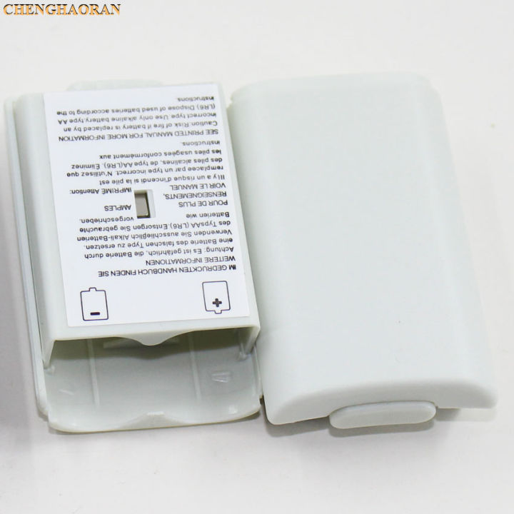 ChengHaoRan%201-2PCS%20White%20Black%20Battery%20Case%20Cover%20Shell%20For%20Xbox%20360/xbox360%20Wireless%20Controller%20Rechargeable%20Battery%20-%20Image%206