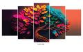 Canvas Printing Custom Oil Painting 5 Piece 18/36'' Inch Wall Painting Flowers Paintings Art Sets. 
