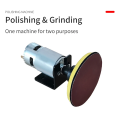 Mini Electric DIY Polishing Machine Bench Table Grinder Polisher Polisher Machine Sanding Machine with Mini Sanding Pad Backer. 
