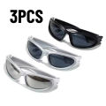 2/3pcs Fashionable Men and Women Sunglasses High-end Y2K Square Bicycle Glasses Resistant Sunglasses Outdoor Hiking UV400.