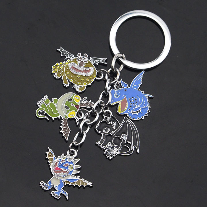 Cosplayer Introduction Character Keychain Anime Character Cosplay Keychain How to Train Your Dragon Black ...