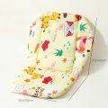 Baby Cushion for High Chair, Baby Stroller Seat Cushion, Cute Animal Pattern Cushion Soft Double-Sided Thick Cushion Breathable. 
