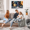 1000 Pieces Space Traveller Jigsaw Puzzle Home Decor Adults Puzzle Games Family Fun Floor Puzzles Educational Toys for Kids. 