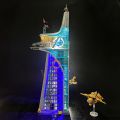 LED Light Compatible For Avengers Tower 76269 Building Blocks Remote Control Lamp (Not Include Building Blocks) Christmas Gift.