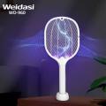 Weidasi WD -960 Mosquito rechargeable bat with UV light Manual & auto kill, base stand, lithium battery, USB charging cable. 