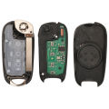 jingyuqin Remote Flip Smart Car Key For Opel Vauxhall Astra K Buick Verano Excelle GT 2/3Buttons 315/434MHZ ID46 PCF7941E Chip. 