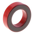 T200-2 T157-2 Iron Ferrite Toroid Cores For Inductors Iron Powder Core Red Ring Low Permeability Powder Core 75μo 10μo. 