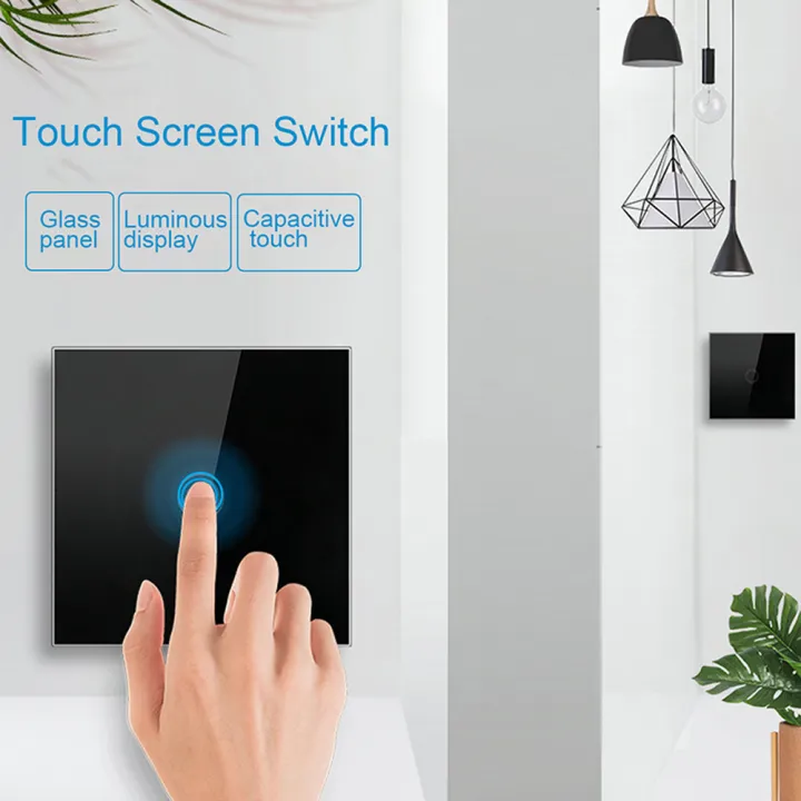 1/2/3gang%20433Mhz%20Touch%20Wall%20Switch%20Light%20Switches%20With%20Glass%20Panel%20Eu%20Standard%20And%20Wireless%20Remote%20Controller%20RF433%20-%20Image%202