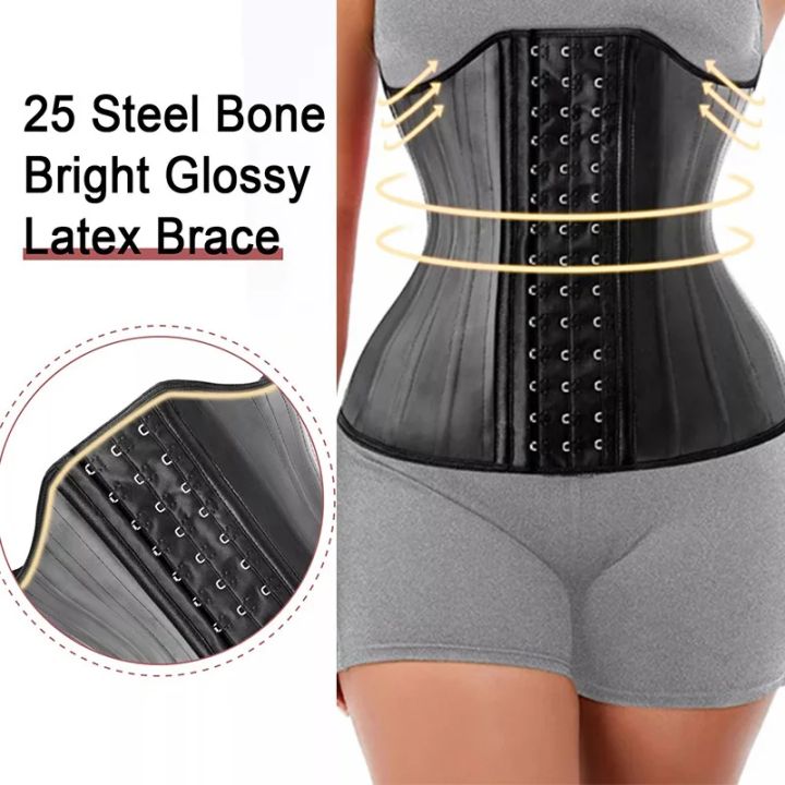 Body%20Shaper%20Shapewear%20Women%2025%20Steel%20Bones%20Latex%20Waist%20Trainer%20Corset%20Shapewear%20Slimming%20Belly%20Modeling%20Strap%20Reductive%20Girdle%20-%20Image%204