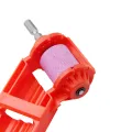 Electric Hand Drill Drill Grinder Portable Grinder Drill Grinder Ordinary Iron Straight Shank Drill Bit Grinding Stone Tool Set. 