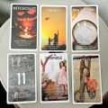 Mystic Black Rose Oracle Deck 78 Pcs Situations Tarot Cards Twin Flame Love Keywords Deck Healing Shadow Work Unique 10.3*6cm. 