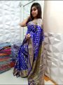 Tangail halfsilk semi katan saree for women/halfsilk semi katan saree - Sari.