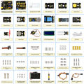 Keyestudio Smart Home Kit For Arduino With UNOPlus Board C language Mixly and Scratch Programming STEM DIY House Kit For Arduino. 