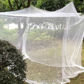 Mosquito Nets Palace Four Door King/Queen Double Size Home Single Beds Prevent Insect Outdoor Square Grace White Canopy Net.