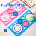 Spirograph Geometric Ruler Stencil Design Creative Gift Designer Spiral Art Tool. 