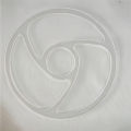 Acrylic Router Template, Router Inlay Template for Woodworking, Round Swirl ROUTER TEMPLATE - Durable Handmade Tool Templates.