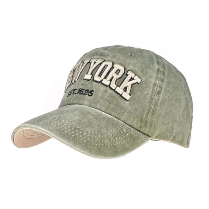 Hot%20Sale%20Hat%20New%20Spring%20And%20Autumn%20Washed%20Cloth%20Baseball%20Cap%20Embroidered%20Letters%20New%20York%20-%20Image%205
