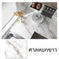 CC wallpaper marble wallpaper wall sticker PVC wallpaper bedroom table stickers led stickers. 