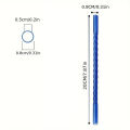 4Pcs Glass Straw Reusable Drinking Straw Borosilicate Glass Tube Straws for Drinks Cocktail with Cleaning Brush Bar Accessories. 