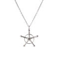 Anime Bleach Necklace Quincy Ishida Uryuu Cosplay Ginrei Gojiaku Amulet Alloy Choker Chain Bracelets Pendant Jewelry Accessories. 