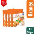 Ever Fresh (Buy 3 Get 1 FREE) Bathroom Air Freshener Block Orange 50 gm x 4. 