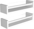 White Wall Bookshelf for Kids Room,Wall Bookshelf for Kids Room,Floating Bookshelf for Toddler Baby Room Bedroom,Book Shelf for Wall Mounted Decor Display Shelf. 