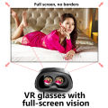 3D Virtual Reality VR Glasses For iPhone Android Smartphone Cell Mobile Phone Helmet Headset Wirth Real Lenses Goggles Devices.