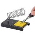 Electric Soldering Iron Stand Holder with Welding Cleaning Sponge Pads Generic High Temperature Resistance Welding Accessories. 