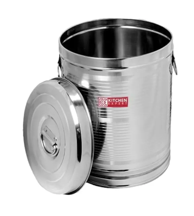 Function Rice Steel Box Steel Rice Container Steel Drum 15 kg | Daraz.com.np