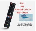 itel Android Led Tv Remote with Voice.. 