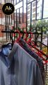 Balcony clothes drying matal hangar havy duty hangar clothes,malty purpose hangar ,space saving clothes drying stand laundry hangar. 