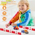12pcs Mini Construction Traffic Sign Set, Mini Plastic Road Street Signs Toys For Kids Cone Construction Theme Party Gifts. 