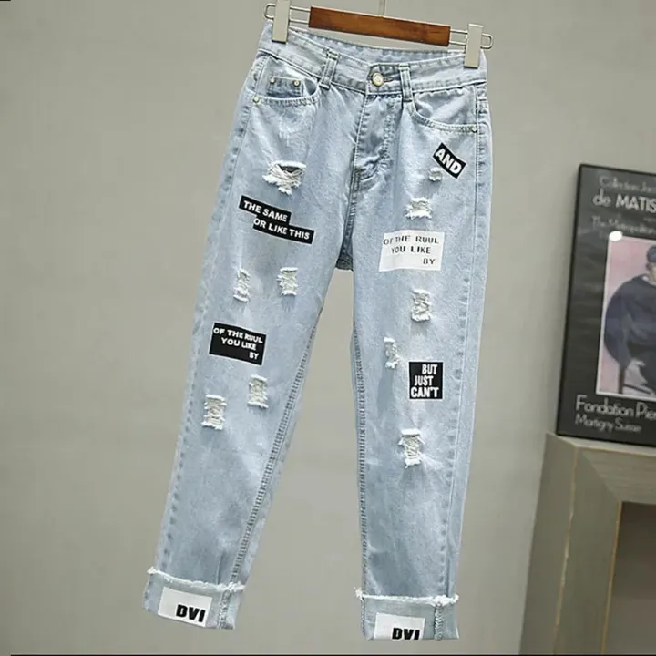 Autumn%202024%20Women's%20Clothing%20Outfit%20Ladies%20Casual%20Loose%20Shirt%20Vest%20Wide%20Leg%20Denim%20Pants%203%20Piece%20Sets%20Fashion%20Letter%20Jeans%20Blouse%20-%20Image%207
