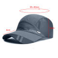 Quick Dry Men Baseball Cap for Sports Cool Mesh Summer Women Sun Hat Fishing Running Family Parent Teenager Cap.