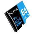 BU KING Original 64GB Memory Card A1 U3 C10 High Speed Mini SD Card For Computer Drone Monitor Audio 64GB TF Flash Card.